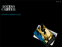 Tablet Screenshot of carverclimbingclub.org